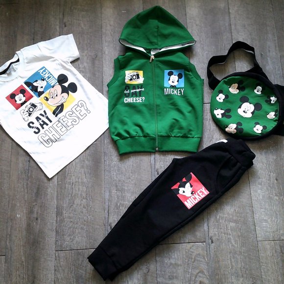 Boys Mickey clothing set